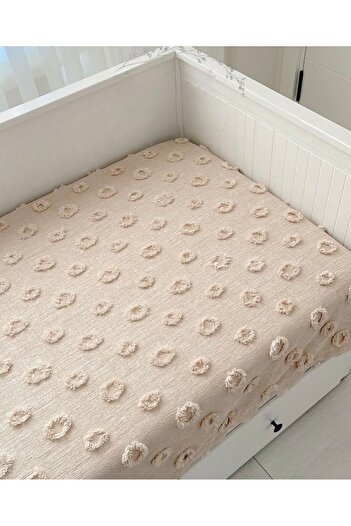 Owen bag 130X240 Brown Pique Children's Bedspread Bedstead Seat Cover