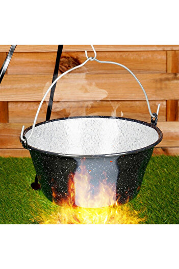 shumee 9.5L Enameled Hanging Hungarian Kettle