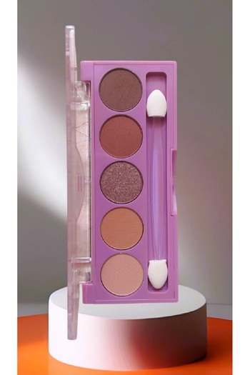 madam shushu Eng 5 Li Eyeshadow Palette (with Applicator)