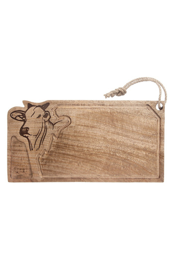 shumee Platou de tăiat și servit din lemn de mango 45x22 cm