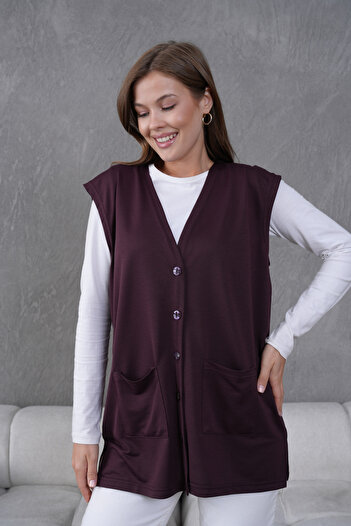Lamierra Women's Mother Thin Combed Cotton Seasonal Vest