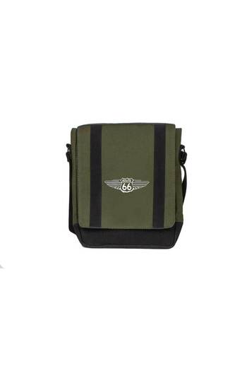 Z zepplin Route66 Wing Green Saddlebag Bag