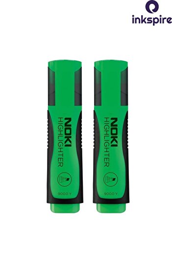 inkspire Highlighter 2 Pieces Highlighter Marker Pen Highlighter Writing Top Drawing Pen Highlighting Neon Ka