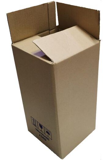 Braventa Collection Steelclaw 2 Desi Double Groove Cardboard Box 15X15X30 cm 20 Pieces