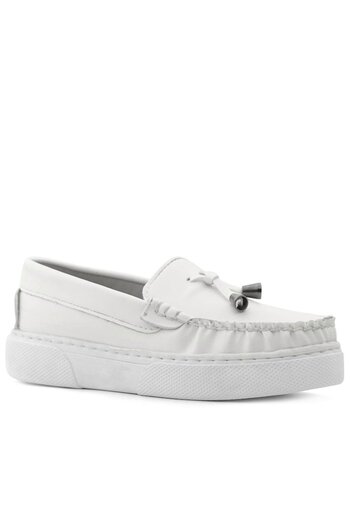 Rakerplus White Skin Extra Light Children's Loafer Shoes