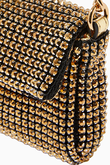 Kurt Geiger Party Mini Crossbody Bag, Işıltılı Tasarım ve Kompakt Kullanım