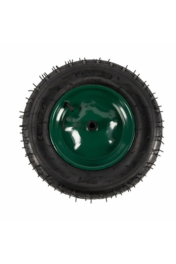 divendi-ro Wheelbarrow wheelbarrow Little Farmer 3.50-8 axle diameter 14mm green rim