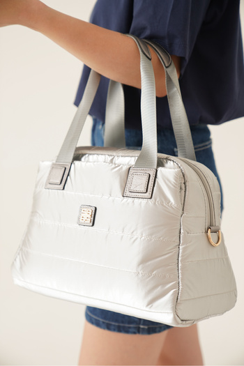 Riccon Elyslitia Women Shoulder and Arm Bag 00121878 Silver