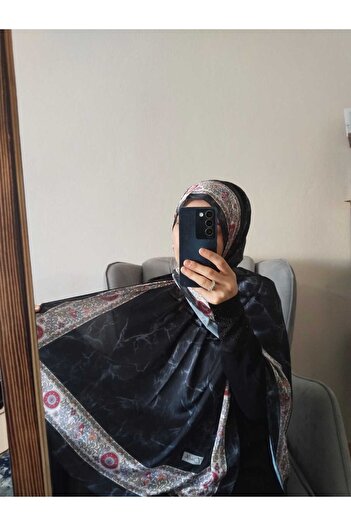 HAR-UM Ticaret Ethnic Pattern Retro Shawl