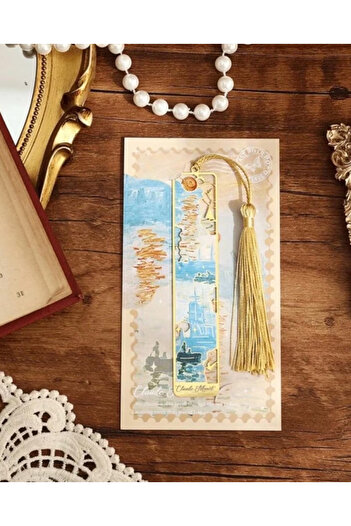 KAVİTİCARET Bookmark with Good Quality Metal Material