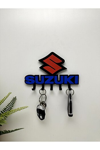 Butik 3D Printing Decorative Suzuki Model Biker Key Hanger