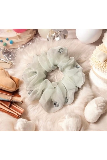 Nimet Abla Butik Elastic Fabric Bagel Buckle