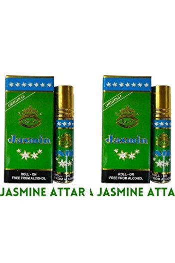 RAJAH Raja Jasmin Roll On Perfume 8 ml 2Pcs