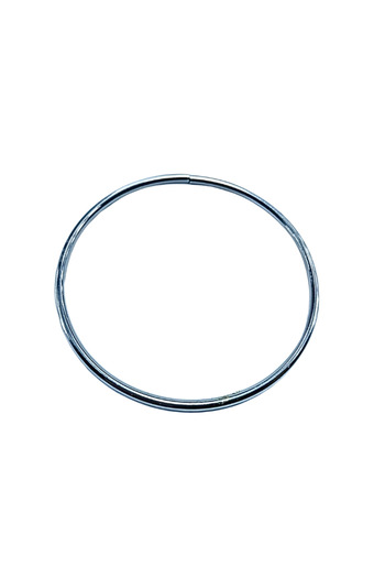 Alize 10cm silver metal ring
