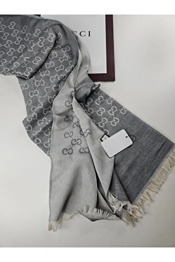 Webinay Home G Pattern Long Label Silk Wool Cotton Shawl Summer 4 Seasons Silk Scraf Hijab