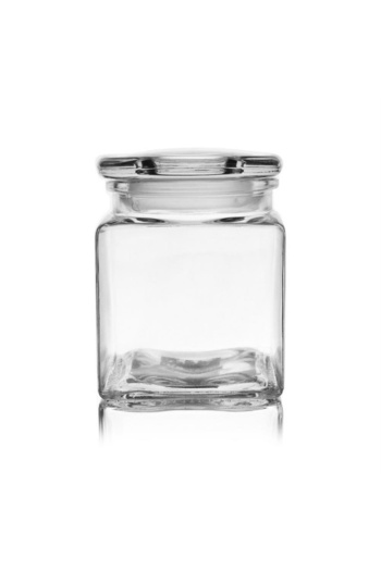 shumee 950ml square glass food container