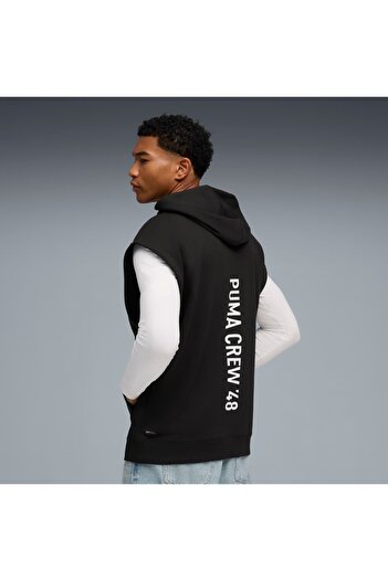 Puma Graphic Men's Sleeveless Hooded Sweatshirt