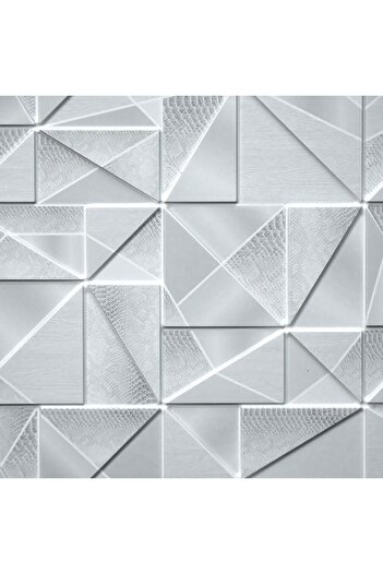 Mercaton Decorative panel, PVC, 3D marble pattern, abstract, gray shades, 9648.5 cm