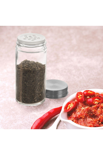 shumee Spice container with strainer, glass, 100 ml