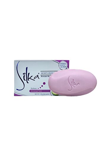 Silka Moisturizing Milk Soap Avocado Oil - Hydrates Dry Skin - 135 g