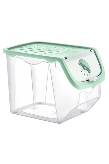 shumee Fruit and vegetable container with lid, mint, 12 l