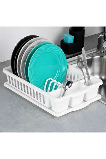 shumee White dish drainer 39.5x26x8.5 cm