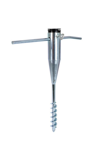 shumee Metal garden umbrella stand with thread, 57 cm