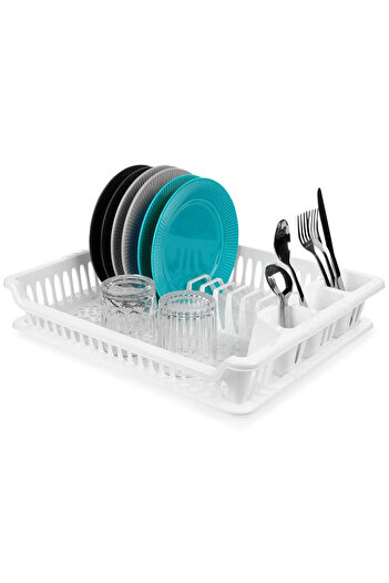 shumee White dish drainer 46x37x8.5 cm