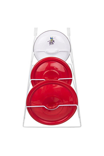 shumee White metal lid hanger