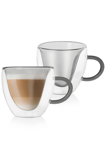 shumee Double-walled thermal cups for coffee and tea DOUBLE 280 ml 2 pcs.