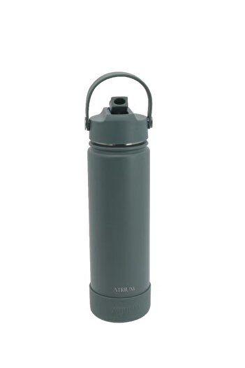 Atrium 650ml Double Wall Vacuum Tumbler with 3 Caps for Hot & Cold Beverages