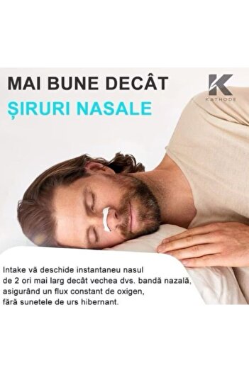 K KATHODE Dilatator Nazal Magnetic, Antisforait Si Sport K Kathode Creste Aportul De Oxigen