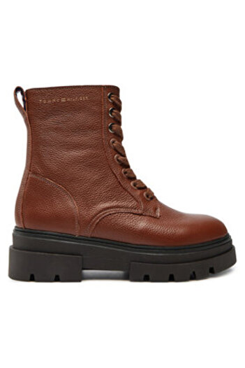 Tommy Hilfiger Women's Ankle Boots FW0FW08160 Brown