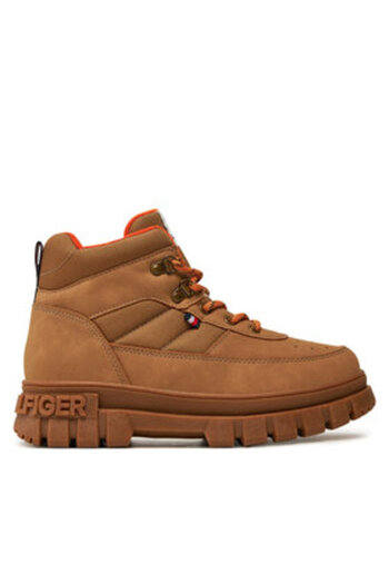 Tommy Hilfiger Boy's Ankle Boots T3X5-33707-1492524 Brown