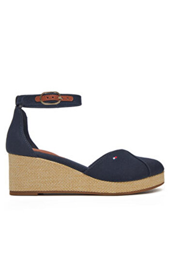 Tommy Hilfiger Espadrile pentru femei FW0FW08657 Bleumarin
