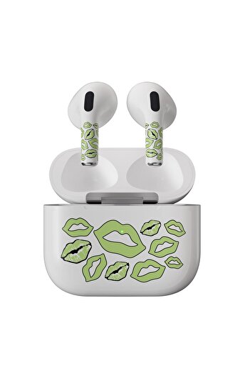 NOA Art Skin Stickers for Aipods 3 |Glowing Lips