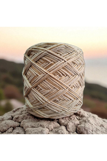 Kırlangıç Cotton Koton & Sim Cord Mix Design Hand Knitting Rope 250 Gr