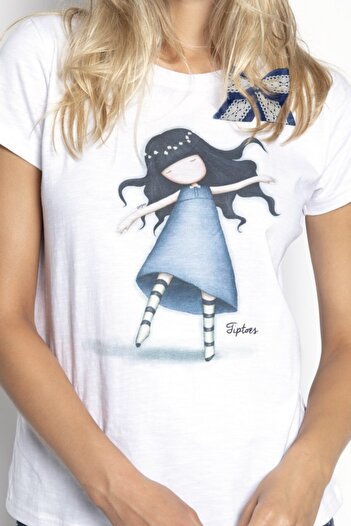 Santoro Pijama Gorjuss scurta Tiptoes S