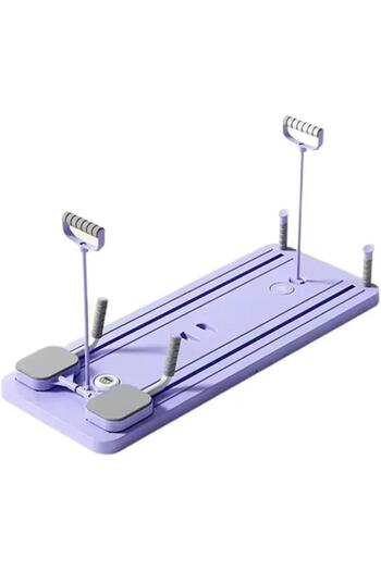 Tradeo 4-in-1 Pilates Ab Exercise Board – Reformer Set, Ab Roller, Push-Up, Trainer for Home Workouts