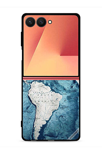 Covernex غطاء حماية لهاتف Samsung Galaxy Z Flip7 - رسم خريطة