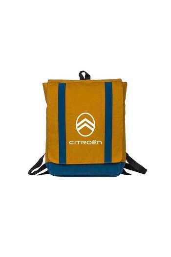 Z zepplin Citroen Text Logo Yellow Backpack