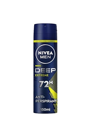NIVEA MEN DEEP Extreme MaxxTech, Antiperspirant for Men, Spray 150ml