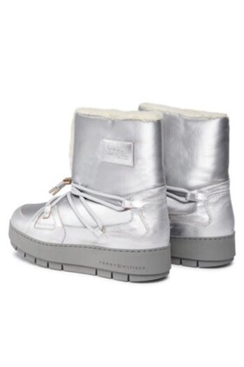 Tommy Hilfiger Women's Snow Boots FW0FW07506 Gray