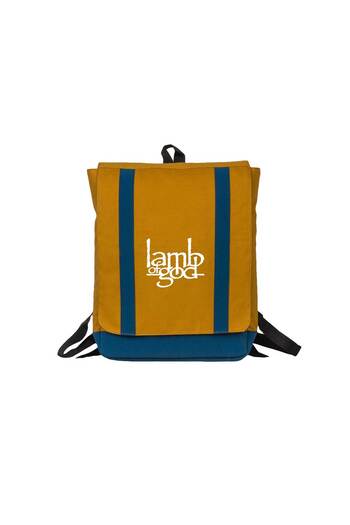 CrowsGate Lamb of God Logo Yellow Backpack