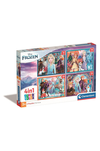 Frozen Disney Regatul de gheață Echoes Puzzle 4-în-1 Clementoni