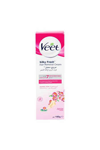 Veet Silky Fresh Hair Removal Cream for Normal Skin, 100 g