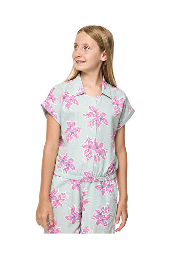 R&B Floral Print Clothing Set