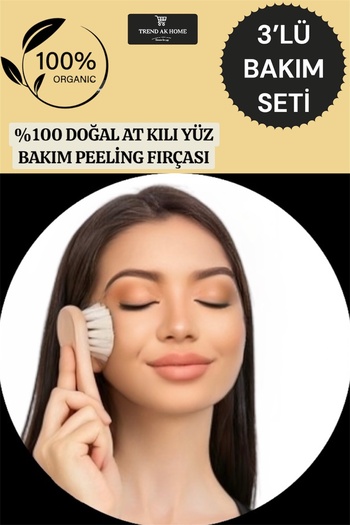 OSKAR FIRÇA 3’LÜ SET VÜCUT SELÜLİT FIRÇASI YÜZ BAKIM PEELİNG FIRÇASI VE TIRNAK BAKIM FIRÇASI