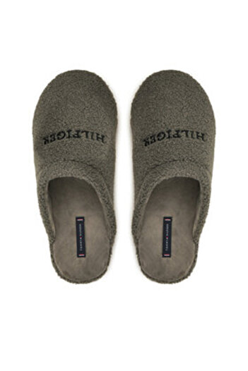 Tommy Hilfiger Men's Slippers FM0FM05226 Gray