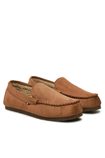 Tommy Hilfiger Men's Slippers FM0FM05224 Brown